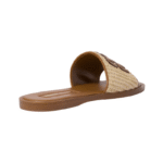 Miu Miu Raffia Slides Natural - Image 2