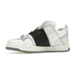 Valentino Garavani Open Skate Calfskin/Fabric - White Black Grey - Image 3