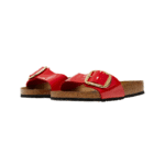 Birkenstock Madrid Big Buckle sandals - Patent red - Image 5