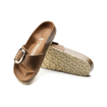 Birkenstock Madrid Big Buckle sandals - Brown/Cognac - Image 3