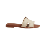 Hermès Oran sandals Beige