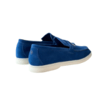 Loro Piana Summer Charms Walk Loafers vibrant blue - Image 4