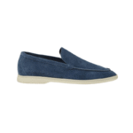 Loro Piana Summer Walk Loafers Sleek Slip-On Blue