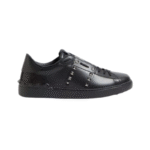 Valentino Garavani Rockstud Untitled Black calfskin leathe