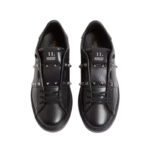 Valentino Garavani Rockstud Untitled Black calfskin leathe - Image 4