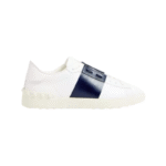 Valentino Garavani Rockstud Untitled White Navy calfskin leathe