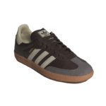 Adidas Samba OG Shoes Brown Putty Grey Gum - Image 3