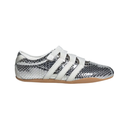 adidas Tokyo Mary Jane Snake Print Metallic Silver