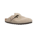 Birkenstock Boston clogs suede leather Taupe - Image 2