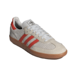 Adidas Samba OG Crystal White / Preloved Red / Gum M2 - Image 3
